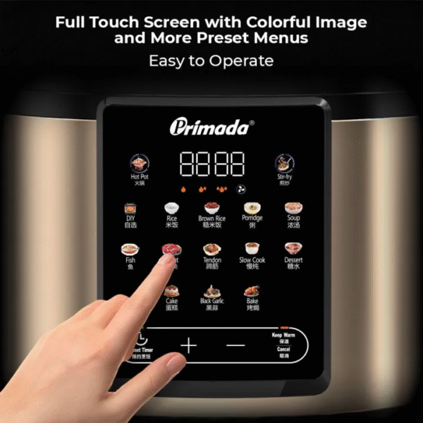 PRIMADA Speedy Intelligent Cooker 8L - Image 2