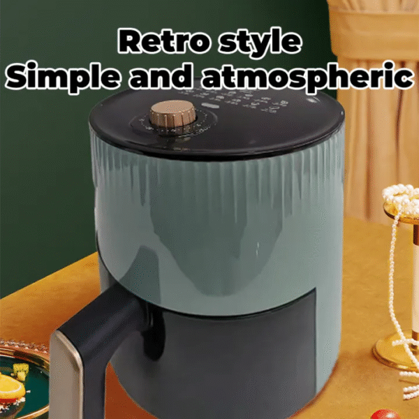 【5 Year Warranty 】5L Large Capacity TimerMulti Function Non Stick Oil Free Fry Roast GrillBake Deep Air Fryer - Image 7