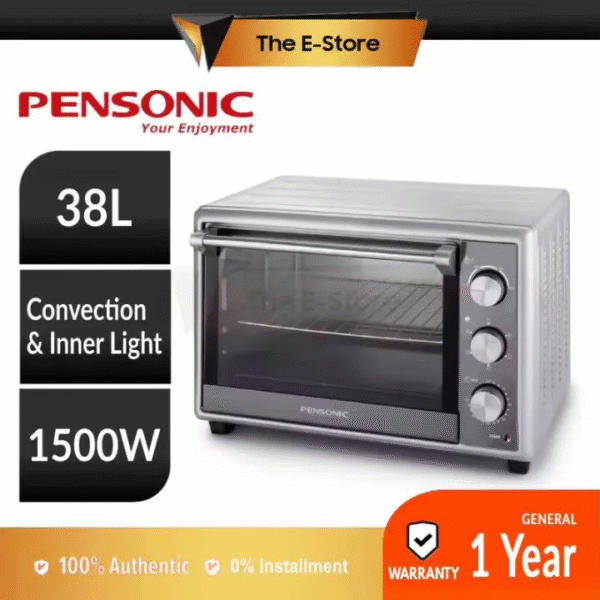 Pensonic Electric Oven 35L/38L with Inner Light | PEO-3511 PEO-3804 PEO-2511 (Ovens Ketuhar Elektrik Grill Oven Toaster 电烤箱 PEO3511 PEO3804) - Image 4