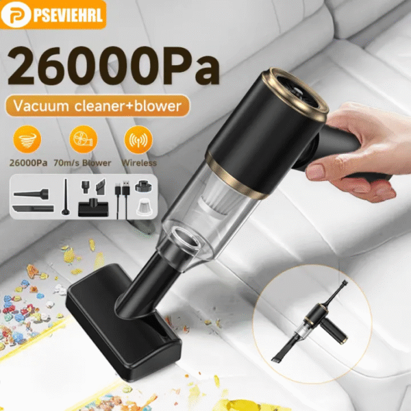 7 in 1 Cordless Car Vacuum Cleaner 26000Pa Blower vacuum cleaner Handheld Vacuum Cleaner mini Blower Vacuum
