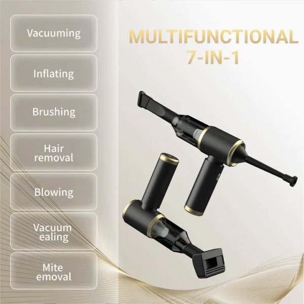 7 in 1 Cordless Car Vacuum Cleaner 26000Pa Blower vacuum cleaner Handheld Vacuum Cleaner mini Blower Vacuum - Image 3